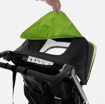 Roam Color Pack lifted off the stroller